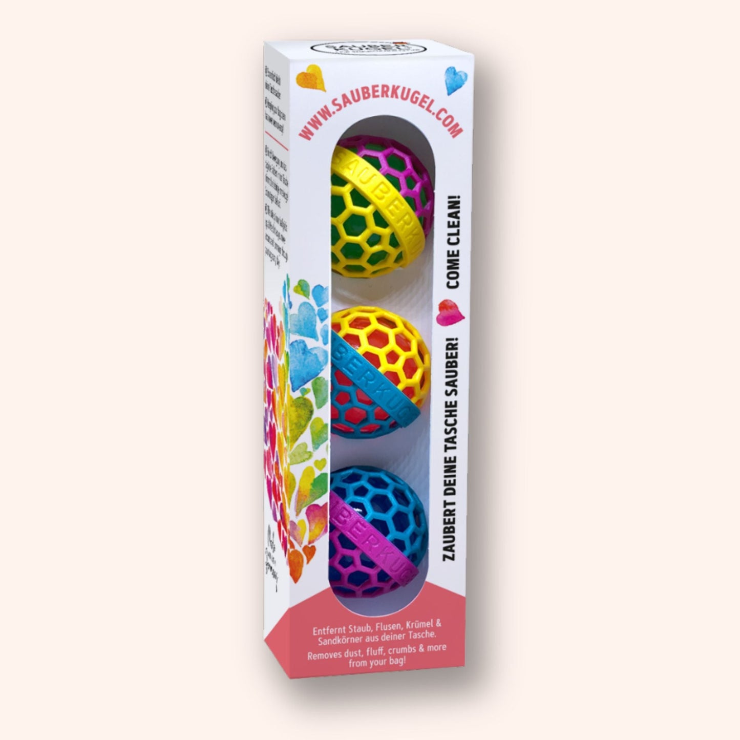 🎁 Geschenkbox mit 3 Sauberkugeln